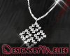 Diamond Necklace Cluster