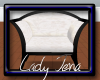 [LJ] White Linen Chair
