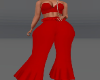 RUFFLE PANTS SUIT