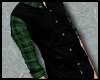 Black/green tartan shirt