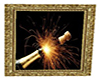 2 Sided champagne frame