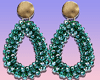 !H! Green  Earrings/dev