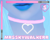 Galaxy Girl Heart Choker