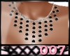 007 Black Necklaces