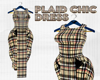 Plaid-Chic Dress