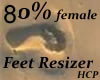 HCP FEET REZISER 80%