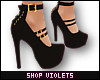 V| Dolly Heels Black