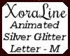 (XL)Silver Glitter - M