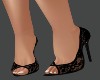 !R! Black Lace Heels