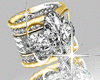 diamond- gold ring