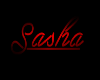 Red Sasha Sign