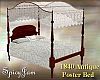 Anq 1840 Canopy Bed wht