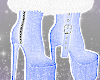 ♡ Santa Boots Blue