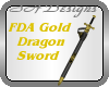 Gold Dragon Sword Fem