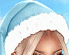 Miss Santa Blue Hat
