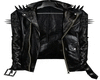Leather Spike Jacket