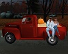 Old Truck and Pumpkins