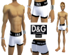 D&G Modern Boxers White