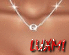 "Q" Silver Necklaces