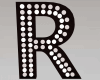 Wall Night Letter R