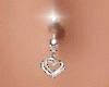 SILVER PIERCED HEART