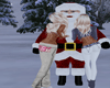 Xmas Kissing Santa 