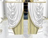 MA White Gold Curtains