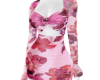light pink floral dress