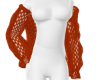 [MM]Orange Crochet Cardi
