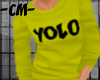 -CM- Yolo Sweater Yellow
