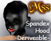 (MSS) Spandx Hood w/Hair