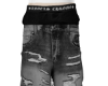 Bermuda Jeans Grey