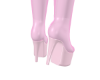 CLB | Pink Thigh Highs