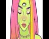 Alien Girl Cutout #8