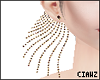 🌹 Cheetah Earrings