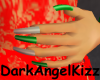 !Candy Cane Grn Nails XL