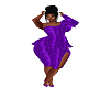 Purple Church Dress--L