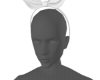 .M. White Bow Headband