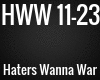 2.HWW - Haters wanna war