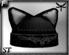 [ST] Gothic Cat Hat [BW]