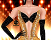 *GH* Gold Party Dress
