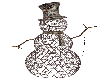 Village Xmas Snowman