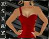 Lazaria Red Dress