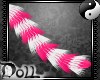 {D} Pink / White Tail