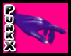 PX PVC Gloves Purple