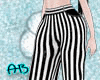 [AB]Black & White Pants