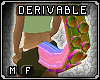 Derivable tentacle tail