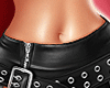 Pleated Belt Skirt
