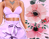 Outfit Plastic Purple