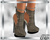 Kaytee Tan Plaid Shoes